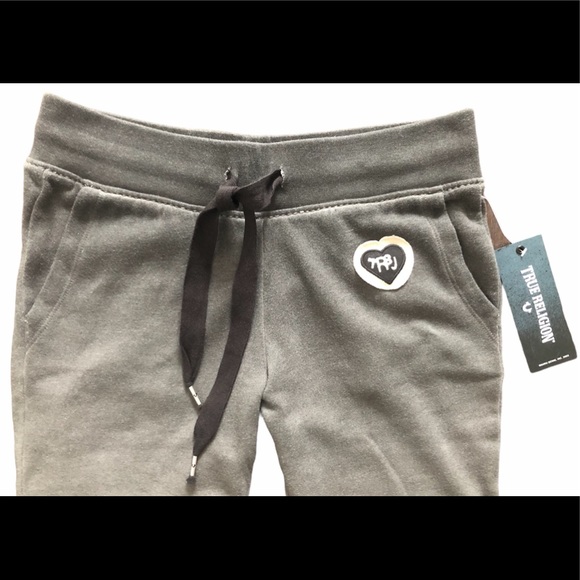 TRUE RELIGION Patch Work Skinny Sweatpant Jogger! - Picture 7 of 12